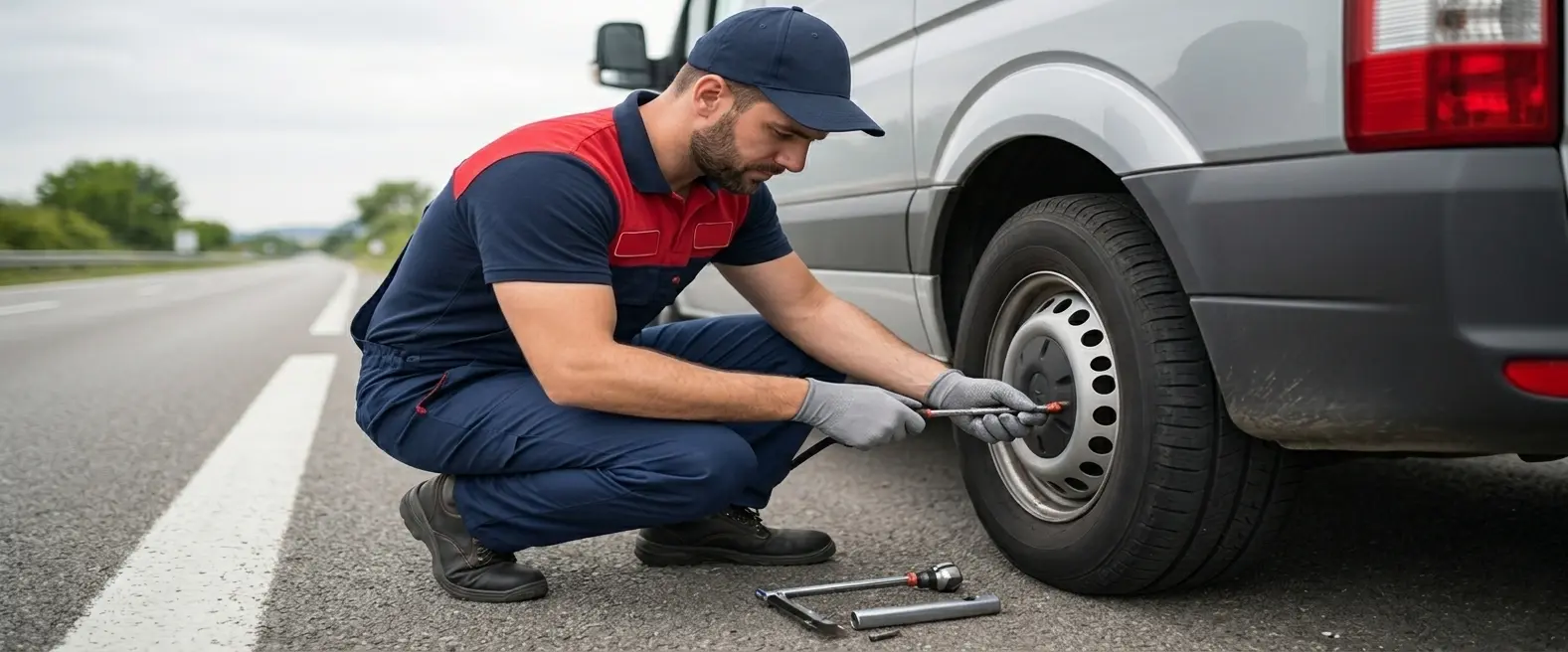 Técnicos Neumáticos 24/7 en Barcelona